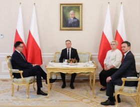 Spotkanie Marszałka Sejmu z Prezydentem RP