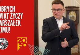 Dobrych Świąt życzy Marszałek Sejmu!