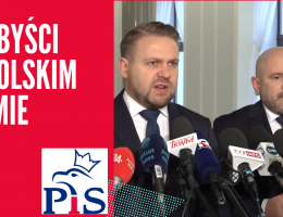 Lobbyści w polskim Sejmie - konferencja PiS