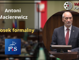 Poseł Antoni Macierewicz - Wystąpienie z dnia 12 grudnia 2023 roku.