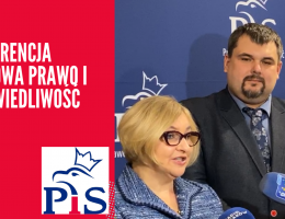 Konferencja prasowa Prawo i Sprawiedliwość