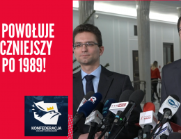 Konfederacja: Tusk powołuje najliczniejszy rząd po 1989!
