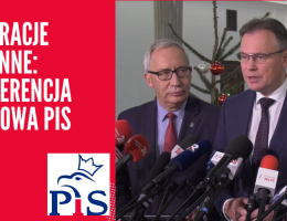 Reparacje wojenne: Konferencja prasowa PiS