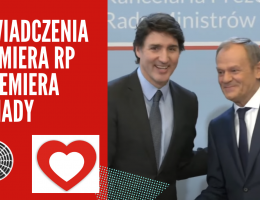 Oświadczenia Premiera Donalda Tuska i Premiera Kanady Justina Trudeau.