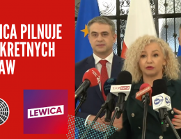 Lewica jest w rządzie, aby dopilnować konkretnych spraw