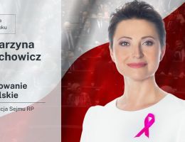 Posłanka Katarzyna Stachowicz - Ślubowanie z dnia 22 maja 2024 roku.