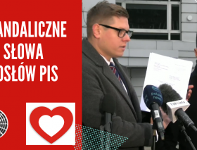 Zawiadomienie ws. skandalicznych słów posłów PiS