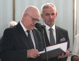 Poseł Henryk Szopiński - Wręczenie zaświadczenia o wyborze 26 października 2023 roku.