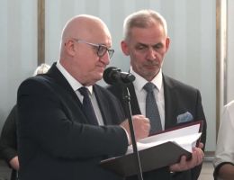 Poseł Konrad Frysztak - Wręczenie zaświadczenia o wyborze 26 października 2023 roku.