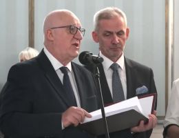 Poseł Krzysztof Brejza - Wręczenie zaświadczenia o wyborze 26 października 2023 roku.