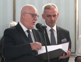 Poseł Krzysztof Śmiszek - Wręczenie zaświadczenia o wyborze 26 października 2023 roku.