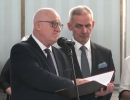 Poseł Mariusz Witczak - Wręczenie zaświadczenia o wyborze 26 października 2023 roku.