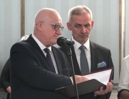 Poseł Piotr Uściński - Wręczenie zaświadczenia o wyborze 26 października 2023 roku.