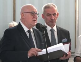 Poseł Waldemar Sługocki - Wręczenie zaświadczenia o wyborze 26 października 2023 roku.