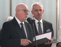 Poseł Zbigniew Rau - Wręczenie zaświadczenia o wyborze 26 października 2023 roku.