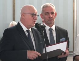 Poseł Zbigniew Sosnowski - Wręczenie zaświadczenia o wyborze 26 października 2023 roku.