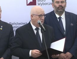 Senator Włodzimierz Bernacki - Wręczenie zaświadczenia o wyborze 27 października 2023 roku.