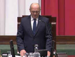 Posłanka Barbara Nowacka - Ślubowanie z dnia 13 listopada 2023 roku.