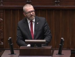 Poseł Grzegorz Braun - Wystąpienie z dnia 13 listopada 2023 roku.
