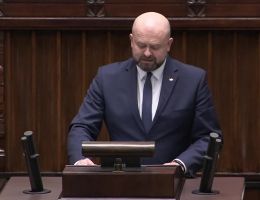 Poseł Bartłomiej Pejo - Wystąpienie z dnia 21 listopada 2023 roku.