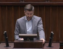 Poseł Krzysztof Śmiszek - Wystąpienie z dnia 21 listopada 2023 roku.