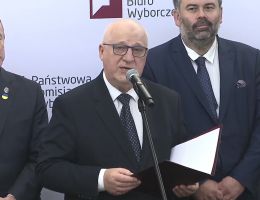 Senator Aleksander Szwed - Wręczenie zaświadczenia o wyborze 27 października 2023 roku.
