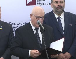 Senator Andrzej Kobiak - Wręczenie zaświadczenia o wyborze 27 października 2023 roku.