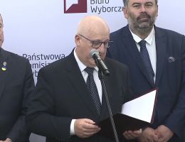 Senator Bogdan Klich - Wręczenie zaświadczenia o wyborze 27 października 2023 roku.