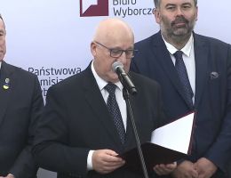 Senator Ewa Kaliszuk - Wręczenie zaświadczenia o wyborze 27 października 2023 roku.