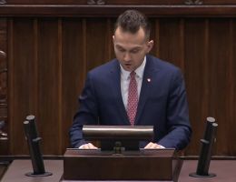 Poseł Adrian Witczak - Wystąpienie z dnia 22 listopada 2023 roku.