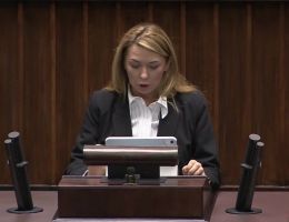 Posłanka Barbara Oliwiecka - Wystąpienie z dnia 22 listopada 2023 roku.