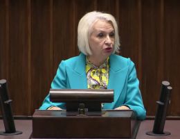 Posłanka Elżbieta Gapińska - Wystąpienie z dnia 22 listopada 2023 roku.