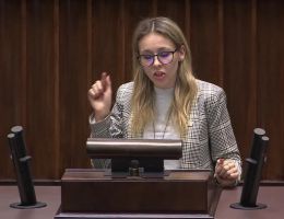 Posłanka Agnieszka Buczyńska - Wystąpienie z dnia 28 listopada 2023 roku.