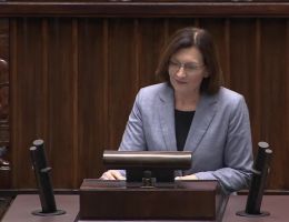 Posłanka Ewa Leniart - Wystąpienie z dnia 29 listopada 2023 roku.