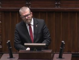 Poseł Grzegorz Braun - Wystąpienie z dnia 28 listopada 2023 roku.