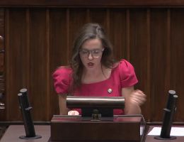 Posłanka Klaudia Jachira - Oświadczenie z dnia 28 listopada 2023 roku.