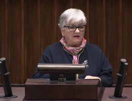 Posłanka Elżbieta Gelert - Wystąpienie z dnia 29 listopada 2023 roku.