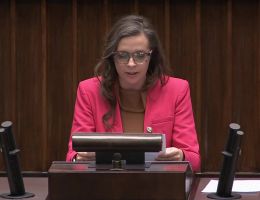 Posłanka Klaudia Jachira - Oświadczenie z dnia 29 listopada 2023 roku.