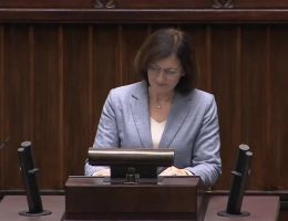 Posłanka Ewa Leniart - Oświadczenie z dnia 07 grudnia 2023 roku.
