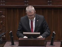 Poseł Grzegorz Braun - Oświadczenie z dnia 07 grudnia 2023 roku.