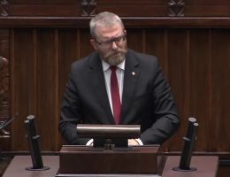 Poseł Grzegorz Braun - Oświadczenie z dnia 11 grudnia 2023 roku.