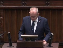 Poseł Fryderyk Sylwester Kapinos - Oświadczenie z dnia 11 grudnia 2023 roku.