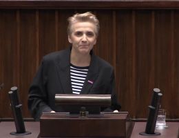 Posłanka Joanna Scheuring-Wielgus - Wystąpienie z dnia 12 grudnia 2023 roku.