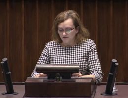 Posłanka Agata Wojtyszek - Wystąpienie z dnia 12 grudnia 2023 roku.