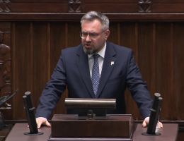 Poseł Mirosław Suchoń - Wystąpienie z dnia 12 grudnia 2023 roku.