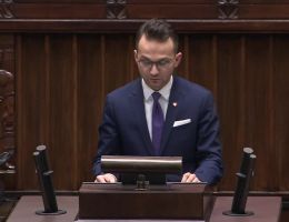 Poseł Adrian Witczak - Oświadczenie z dnia 12 grudnia 2023 roku.