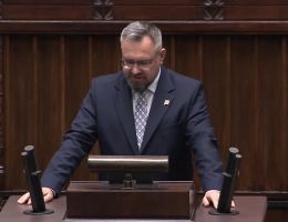 Poseł Mirosław Suchoń - Wystąpienie z dnia 19 grudnia 2023 roku.