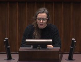 Posłanka Klaudia Jachira - Oświadczenie z dnia 19 grudnia 2023 roku.