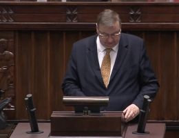 Poseł Szymon Giżyński - Oświadczenie z dnia 19 grudnia 2023 roku.