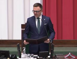 Poseł Anna Baluch - Ślubowanie z dnia 19 grudnia 2023 roku.